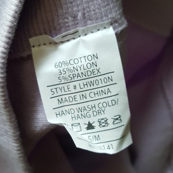 Highwaisted Breathable Cotton Leggings - Picture 6 of 7